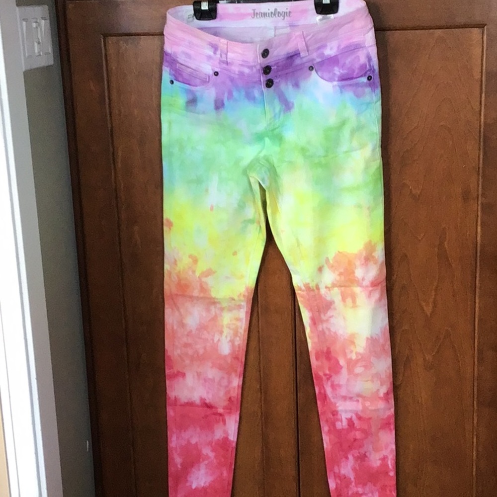 Hand dyed Jeans